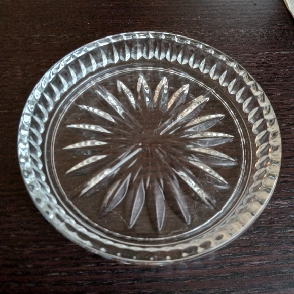 6 Piece Crystal Coaster Set - Picture 2 of 3